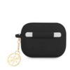 Kõrvaklappide ümbris Guess GUAPLSC4EK AirPods Pro, silikoon, must, Charm 4G Collection