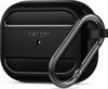 Kõrvaklappide ümbris Spigen Rugged Armor Apple AirPods Pro 1, must