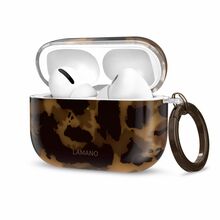 ümbris Tech-Protect Lamano Apple AirPods Pro 3, must ja pruun