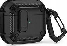 Kaitseümbris Tech-Protect X-Carbo AirPods Pro 1/2, must