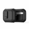 Kõrvaklappide ümbris Dux Ducis PECP Apple AirPods 4, must, PC+TPU, konksuga