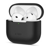 Kõrvaklappide ümbris Tech-Protect Apple AirPods 4, must, silikoon