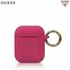 Kate Guess GUACCSILGLFU Apple AirPods 1/2, silikoon, fuksia, sädelev