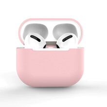Kõrvaklappide ümbris Hurtel AirPods Pro, silikoon, pehme, roosa (ümbris C)