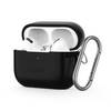 Kõrvaklappide ümbris Tech-Protect Silicone Hook Apple AirPods Pro 1/2, must
