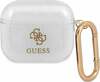 Kõrvaklappide ümbris Guess GUA3UCG4GT Apple AirPods 3, Transparent Glitter Collection, läbipaistev