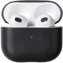 Nahast ümbris Native Union AirPods 3, must