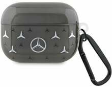 Kõrvaklappide ümbris Mercedes MEAP8DPMGS AirPods Pro, must, suur tähemuster