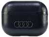 Kõrvaklappide ümbris Audi Leather Big Logo Apple AirPods Pro 2, AU-APP2-GT/D3-BK, must