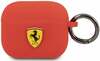 Kõrvaklappide ümbris Ferrari FEA3SILRE AirPods 3, punane silikoon