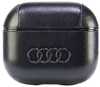 Kõrvaklappide ümbris Audi Leather Big Logo Apple AirPods 3 AU-AP3-GT/D3-BK, must