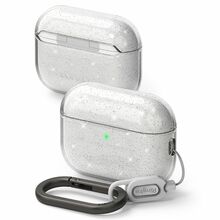 Kõrvaklappide ümbris Ringke Air Apple AirPods Pro 3, läbipaistev sädelev