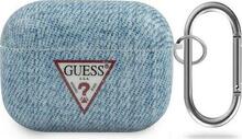Kõrvaklappide ümbris Guess GUACAPTPUJULLB Apple AirPods Pro, sinine/helesinine, Jeans Collection