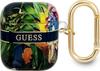 Kõrvaklappide ümbris Guess GUA2HHFLB Apple AirPods 1/2, sinine, Flower Strap Collection