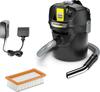 Akuga tuhatoimeja Karcher AD 2 Battery Set, 1.348-301.0, must