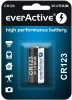 Patarei Everactive CR123, 3V, 1500 mAh
