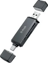 Mälukaardilugeja D-Fruit DF188, USB-C/USB-A