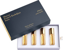 Parfüümikomplekt Maison Francis Kurkdjian Oud Satin Mood 4 x 4 ml naistele ja meestele