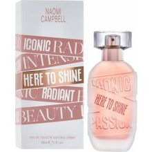 Naomi Campbell Here To Shine EDT 30 ml