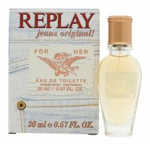 Tualettvesi naistele Replay Jeans Original EDT 20 ml