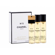 Chanel No.5 EDT 3 x 20 ml
