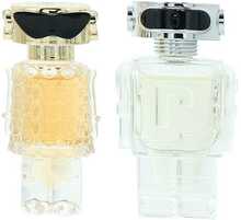 Parfüümikomplekt Paco Rabanne Fame EDP 4 ml naistele + Phantom EDT 4 ml meestele