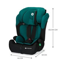 Turvatool Kinderkraft Comfort Up i-Size, 9-36 kg, roheline