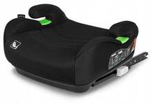 Istmepadi Lionelo Luuk Fix i-Size, 22-36 kg, must (Black Carbon)