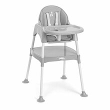 Söögitool WellGro 3in1, Grey
