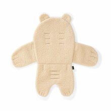 Söögitooli pehmendus Wellgro Teddy Bear, beež, 76x73 cm