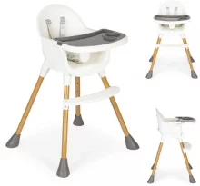 Söögitool Ecotoys HA-042, valge