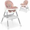 Söögitool Ricokids Mani 3in1, roosa