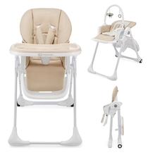 Söögitool Kinderkraft Tummie 2in1, beež