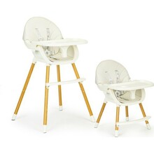 Söögitool Ecotoys 2in1, beež