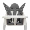 Söögitooli pehmendus Wellgro Angel Wings, hall, 60x63x5 cm