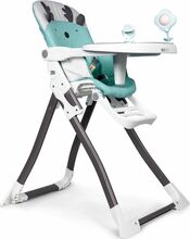 Söögitool Ecotoys Feeding Chair, valge/roheline/hall
