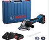 Bosch GWS 18V-8 2x4.0 Ah