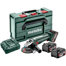 Metabo W 18 L 9-125, 3 x 4,0Ah