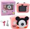 Lean Toys laste digikaamera, hiir, roosa, 48 Mpx, HD 1080P