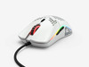 Hiir Glorious Model O- Minus, Matte White, USB Type-A, 3200 DPI