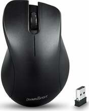 Juhtmevaba optiline hiir Perixx PERIMICE-621, must, silent, 1600 DPI, 2.4 GHz