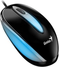 Hiir Genius DX-Mini, juhtmega, must, 1000 DPI, RGB valgustus