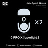 Hiirejalad X-Raypad Jade Skates Logitech G Pro X Superlight 2, valge, 2 tk