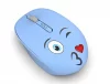 Hiir Inca Weeny Emoji USB-A, 1200 DPI, sinine