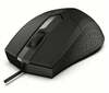 Rebeltec Focus USB optiline hiir, 1200 DPI, must