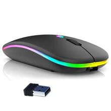 GameBox MR12 juhtmevaba hiir, RGB valgustus, must