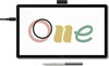 Wacom One 14 DTC141, graafikalaud, valge