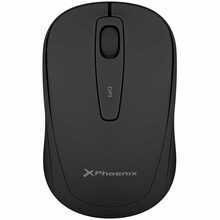 Juhtmevaba hiir Phoenix M250, must, 1600 DPI