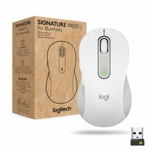 Juhtmevaba hiir Logitech Signature M650 L, valge