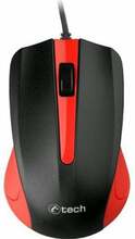 Hiir C-Tech WM-01, USB, punane